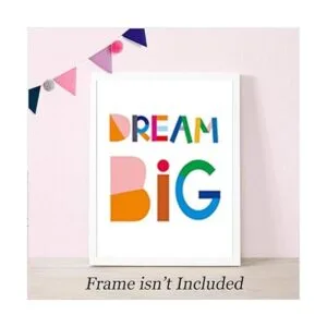 HPNIUB Juego de 3 impresiones artísticas con frase_5