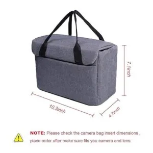 BOMKEE DSLR SLR Funda interior plegable impermeable para_6