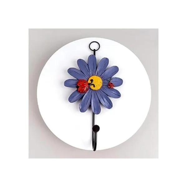 Notakia Creative Daisy Ganchos de pared de resina para_6