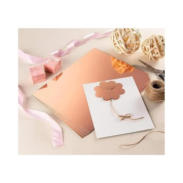 Cartulina de aluminio Paquete de 24 hojas de papel de_3