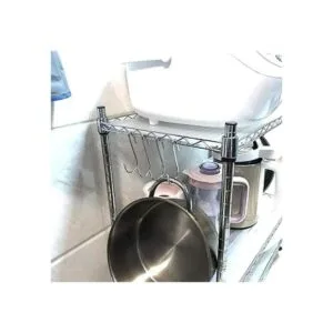 LQJ Pro Ganchos de hierro fundido para colgar ollas y_4