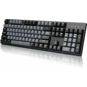 Durgod Taurus K310 Teclado mecánico 104 teclas de tamaño_1