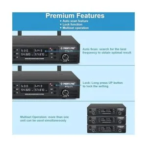 Phenyx Pro Sistema de micrófono inalámbrico dual Phenyx_3