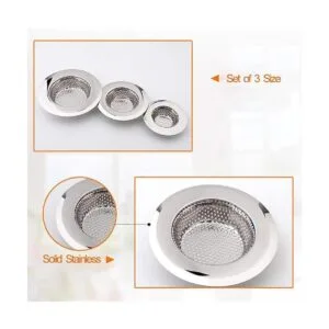 Drenaje de ducha para capilar paquete de 3 cubierta de_4