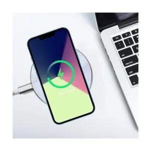 Omio Almohadilla de carga rápida inalámbrica Qi con base_5