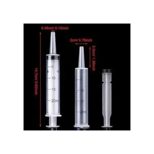 Frienda Jeringa de plástico grande para Scientific Labs_2