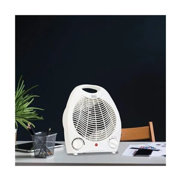 Calentador de escritorio personal de 1500 vatios blanco_7