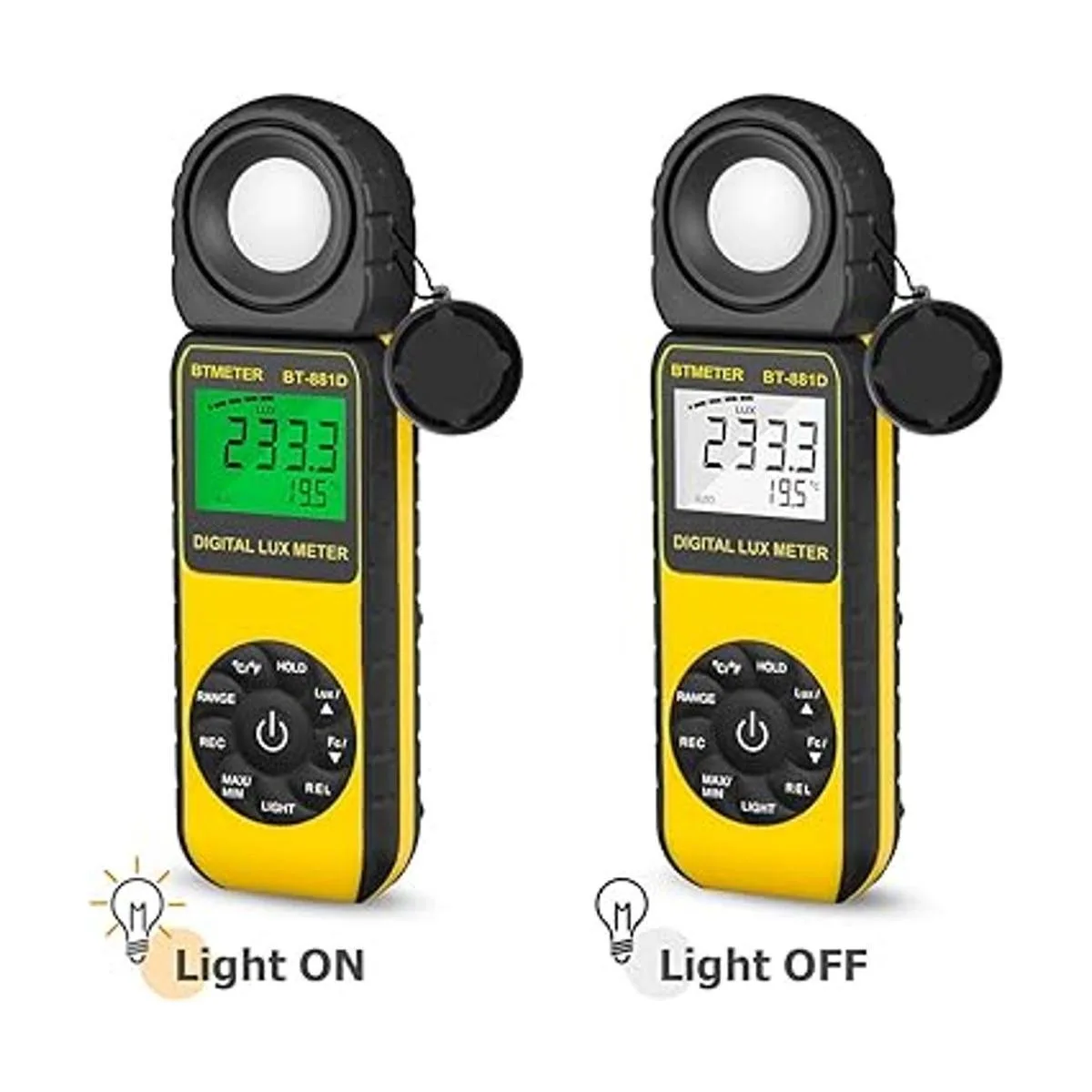 BTMETER BT881D Medidor de luz de iluminación digital_3