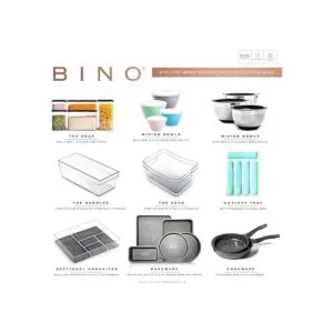 Bino Organizador de cajones de plástico multiusos_6