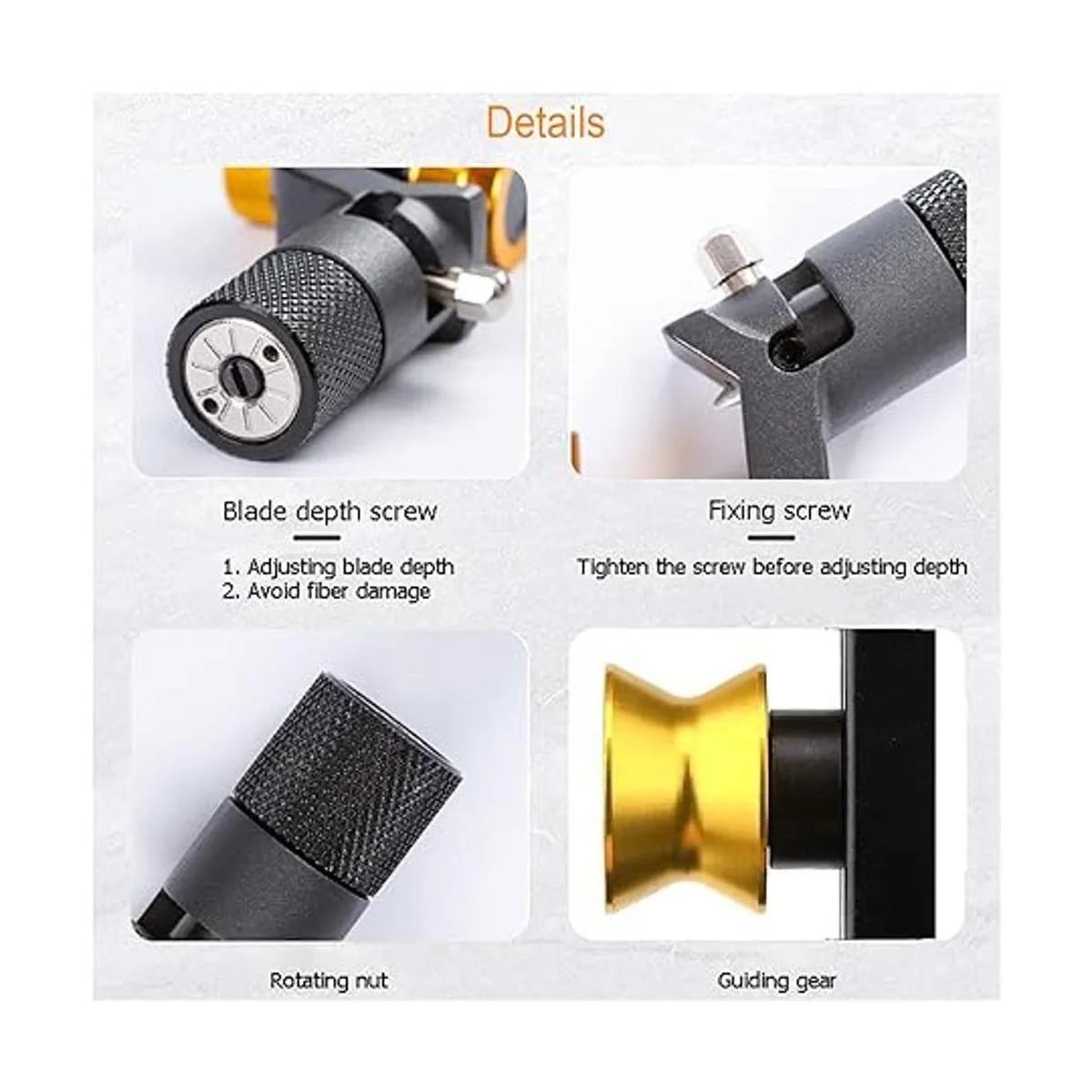 GROWORD Pelacables de 8 a 1.102 in pelacables de fibra_5