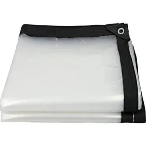 HomeABC Lona de poliéster transparente resistente_1