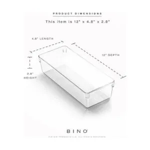 Bino Organizador de cajones de plástico multiusos_3