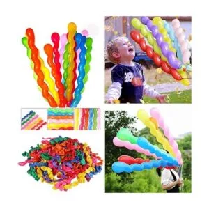100 globos de látex en espiral de 40 pulgadas para varios_5