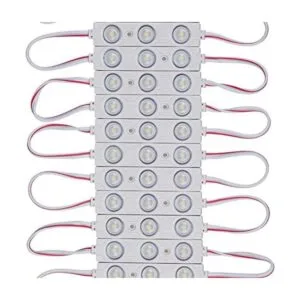 200 unidades DC12V blanco 6500K inyección 3 módulos LED_1
