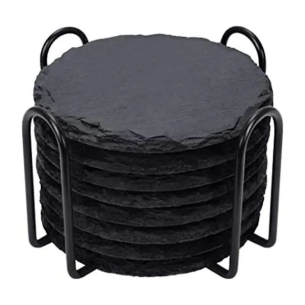 GOH DODD Posavasos para bebidas con soporte 8 posavasos_1