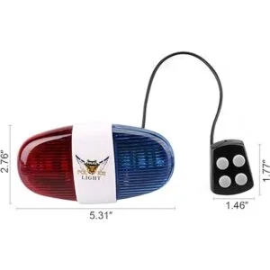 Oumers Luz de sonido de policía para niños luz LED_3