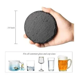 GOH DODD Posavasos para bebidas con soporte 8 posavasos_3