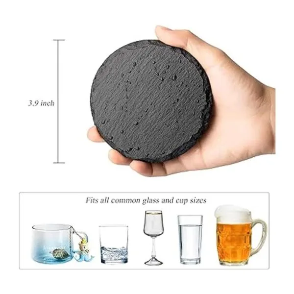 GOH DODD Posavasos para bebidas con soporte 8 posavasos_3