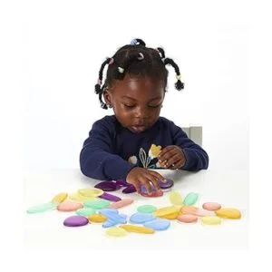 Rainbow Pebbles Junior Transparente Mini tarro A_3