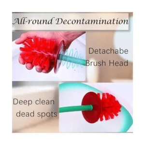 Dora Bridal Juego combinado de soporte para escobillas de_4