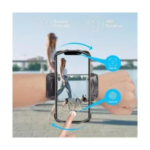 Newppon Brazalete para correr para teléfono celular_2