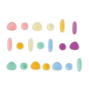 Rainbow Pebbles Junior Transparente Mini tarro A_4