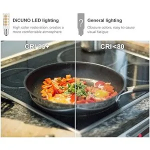 DiCUNO Bombilla LED E12 de 4 W equivalente a 40 W luz_6