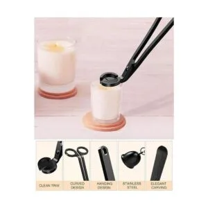 RONXS Juego de accesorios de vela 3 en 1 cortador de_5