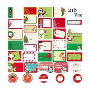 Etiquetas autoadhesivas para nombre de Navidad_1