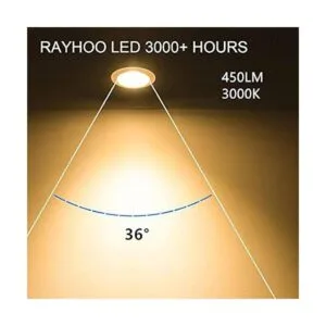 MR16 G5.3 Bombillas LED de luz blanca cálida 3000K foco no_4