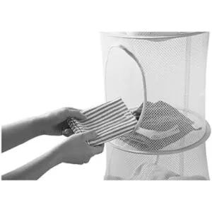 2 bolsas de almacenamiento con 3 compartimentos de malla_6