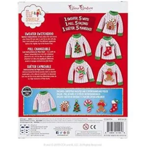 Elf On The Shelf Conjunto de suéter de Navidad_4