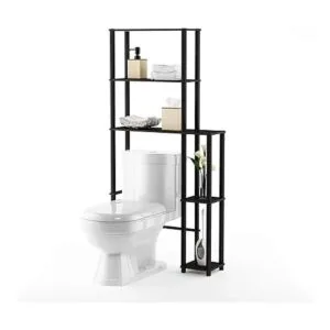 Furinno TurnNTube con 5 estantes de ahorro de espacio para_5