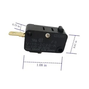 LONYE V152C26K Interruptor de acción a presión Micro_2