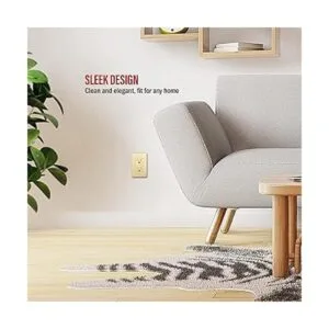 ENERLITES Toma de corriente decorativa serie Elite_6