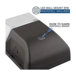 Dephen 30 W LED pared PackPhotocell Dusk to Dawn_2