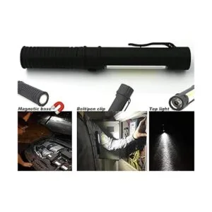 COB Linterna de trabajo LED con base magnética y clip_5