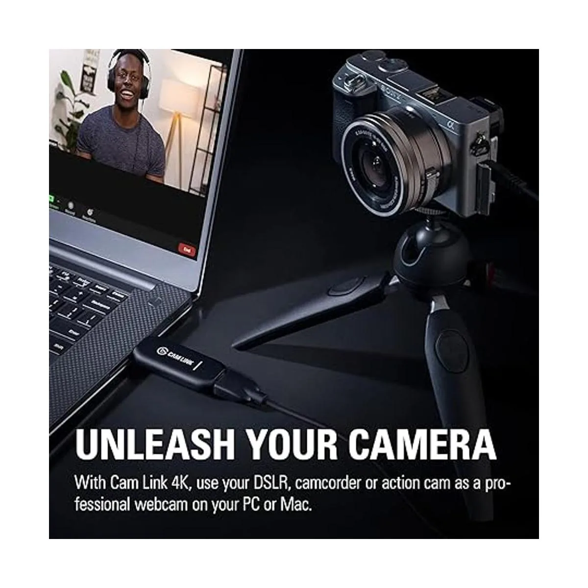 Elgato Cam Link 4K tarjeta de captura de cámara externa_2