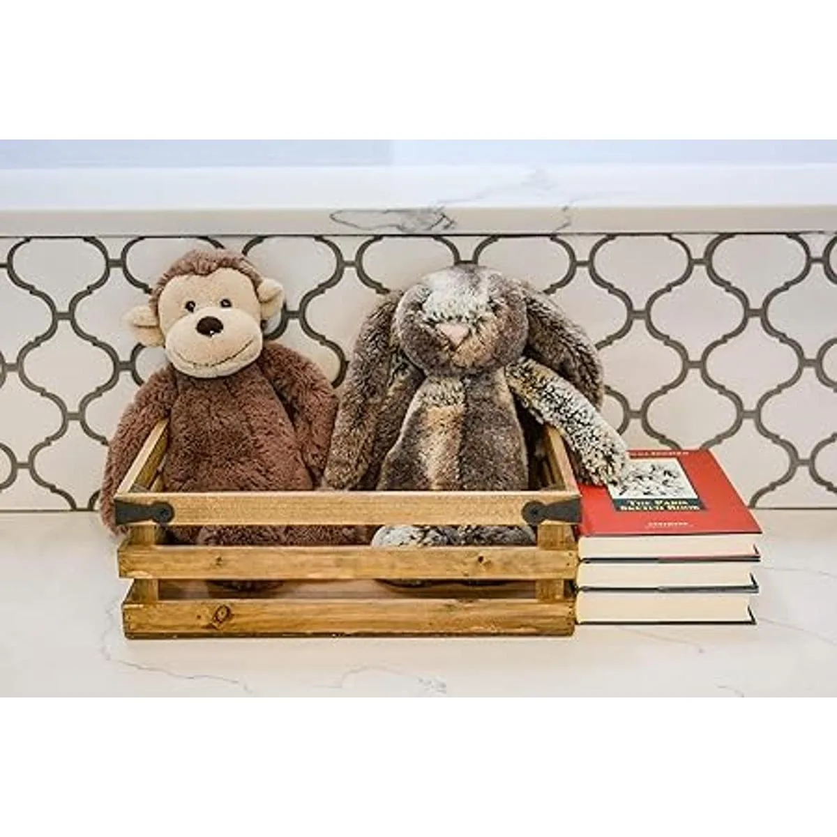 Admired By Nature ABN5E016NTRL Caja de madera natural con_2