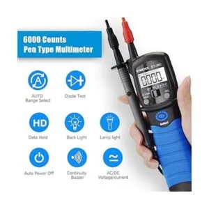 BTMETER BT38C AC DC 600V medidor de alto voltaje de 600 V_2