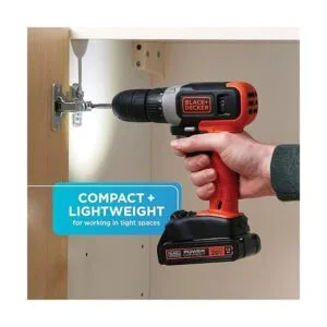 BLACKDECKER Taladro inalámbrico de 20 V MAX_4