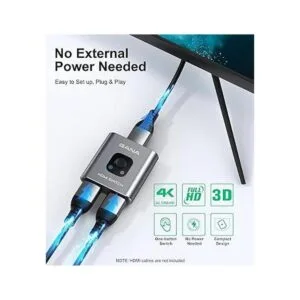 Interruptor HDMI de 4 K a 60 Hz conmutador HDMI_6