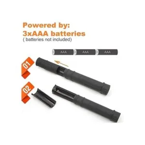 COB Linterna de trabajo LED con base magnética y clip_4