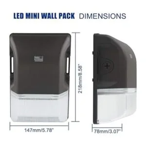 Dephen 30 W LED pared PackPhotocell Dusk to Dawn_6