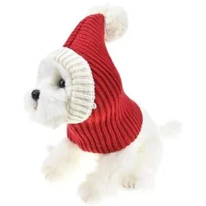 Sombrero de perro de Navidad para perros grandes medianos_2