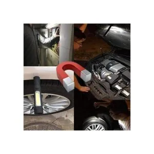 COB Linterna de trabajo LED con base magnética y clip_6