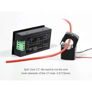 CrocSee AC 80260V 100A CRS022B Pantalla LCD de corriente_5