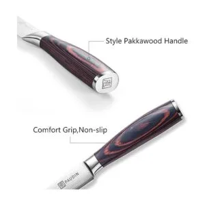 PAUDIN Cuchillo de chef alemán de acero inoxidable de_4