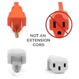 Cable de alimentación de CA 3 clavijas 25 pies 24.6_3