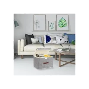 TYEERS Canastas de almacenamiento plegables 2 unidades_4